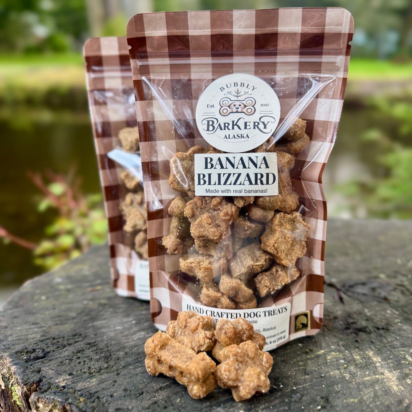 Banana Blizzard Dog Treats - 6 oz.