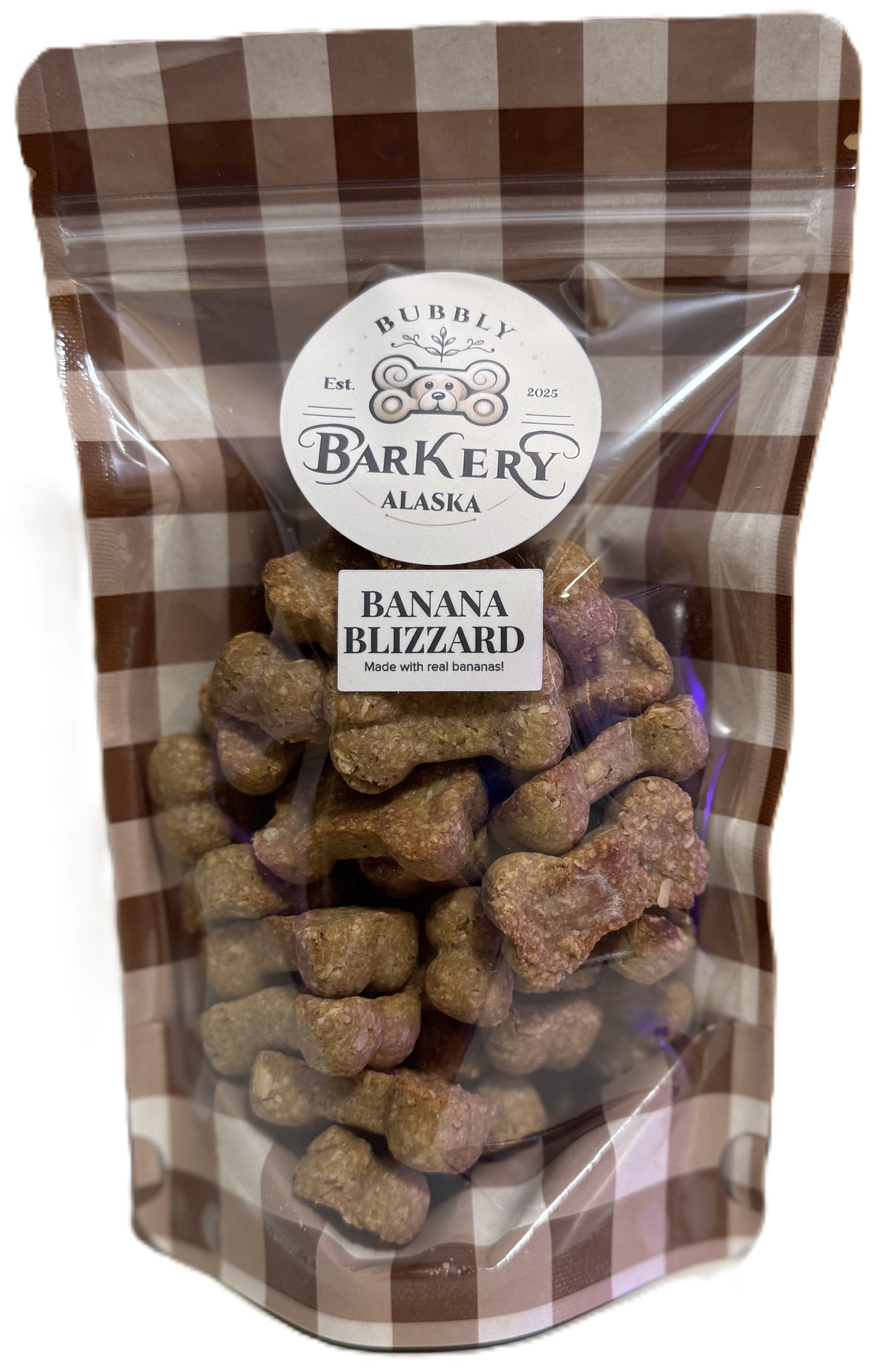 Crunchy Banana Blizzard Dog Treats - 6 oz