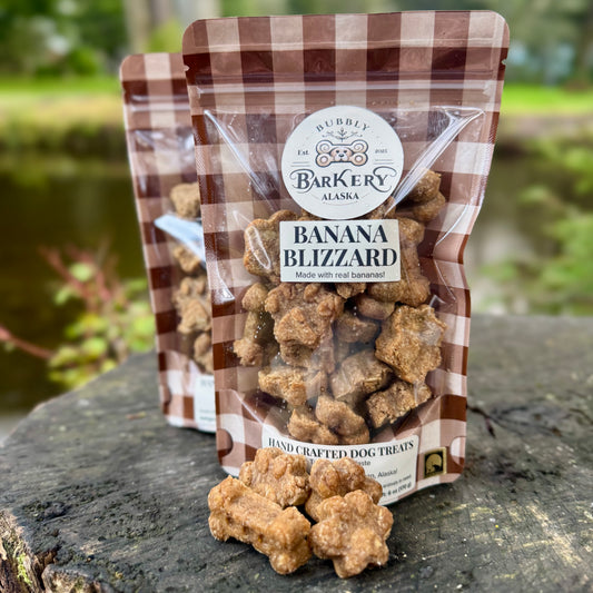 Banana Blizzard Dog Treats - 6 oz.