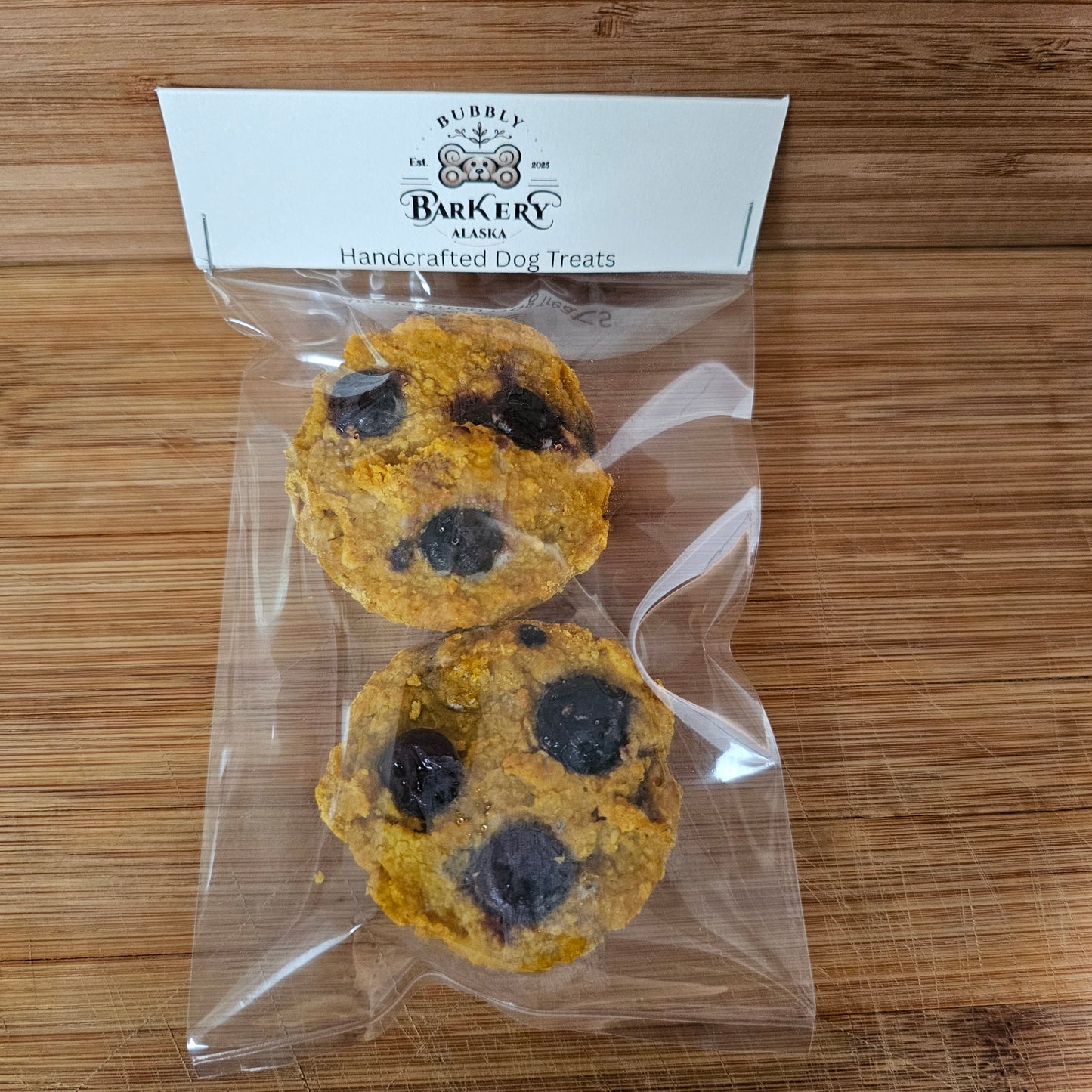 Blueberry Pupcakes